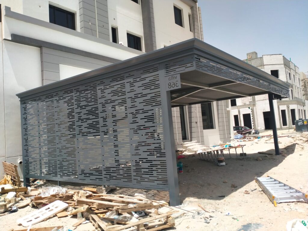 أشكال مظلات سيارات مودرن