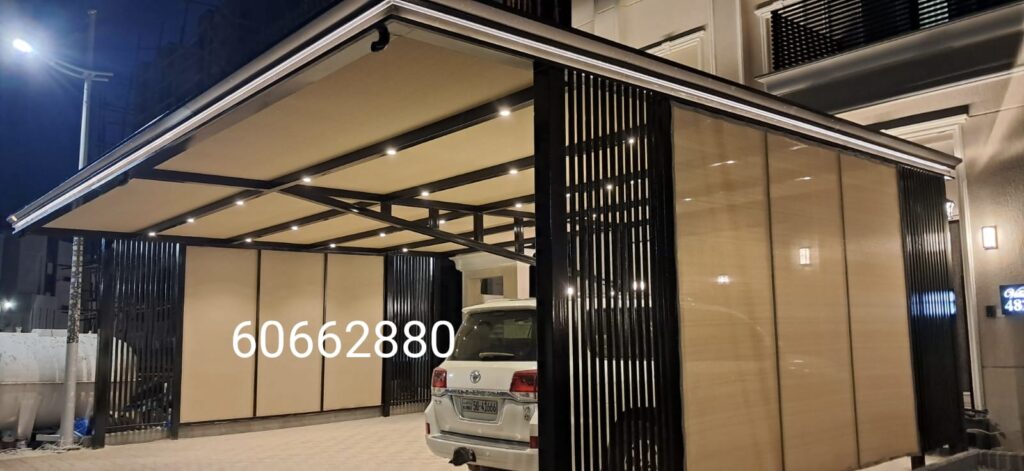 تصاميم مظلات في الكويت