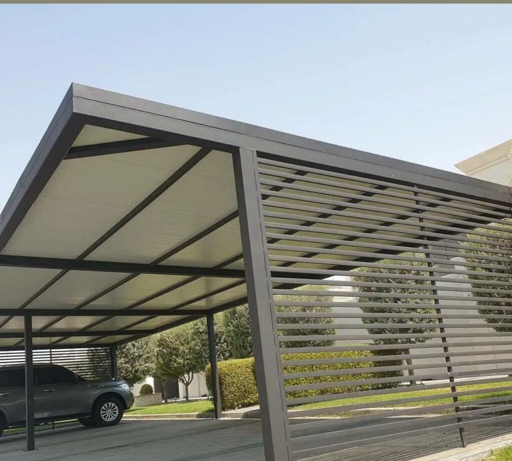 مظلة سيارة مودرن