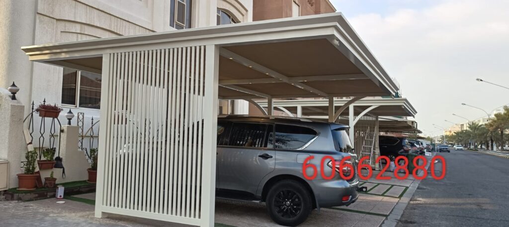 مظلات سيارات حديثة